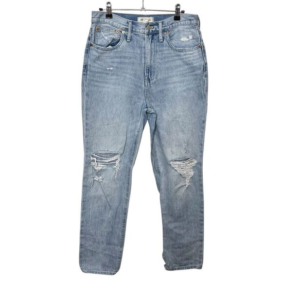 Madewell The Perfect Vintage Jean Calabria Wash Distressed Size 28 Women’s - Picture 2 of 12